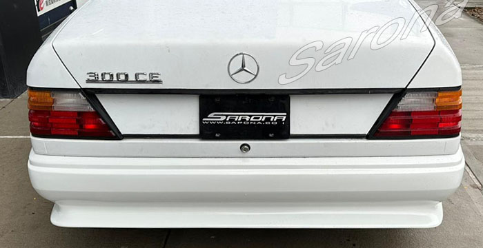 Custom Mercedes E Class Coupe & Sedan Rear Bumper (1984 - 1995) - $590.00 (Part #MB-104-RB)